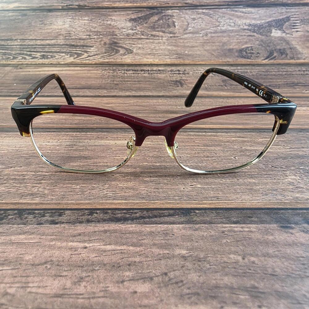Kate Spade New York Eyeglasses Womens Burgundy Tortoise Gold ADALI LHF 51□17 140